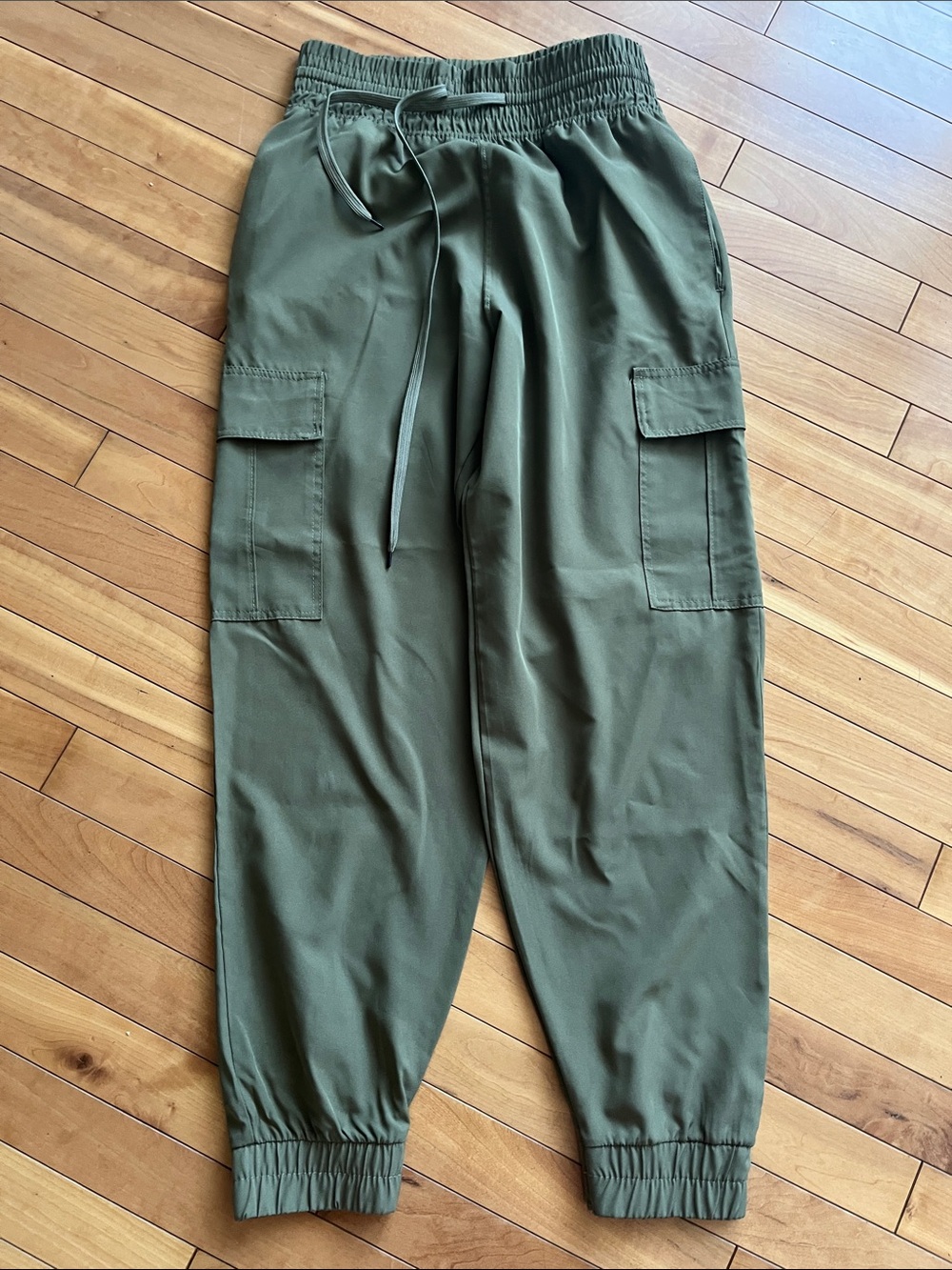 Bluenotes Cargo Jogger Pants Olive Green S